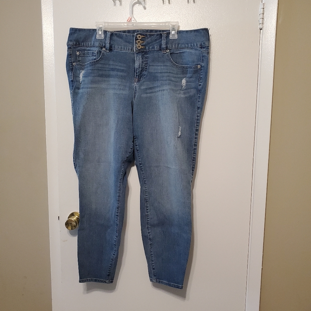 Torrid Slightly Distressed Jeans